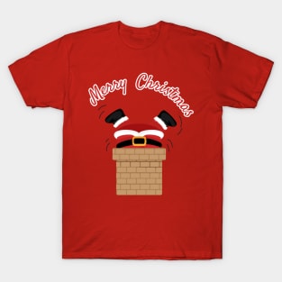 Merry christmas and Cute Santa Claus. T-Shirt